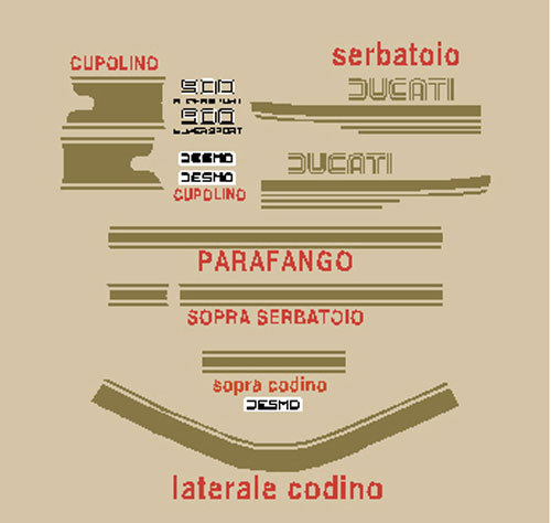 Ducati 900 super sport - sport, 1975
