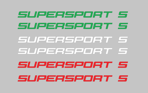 Adesivi supersport per - adesivi, s